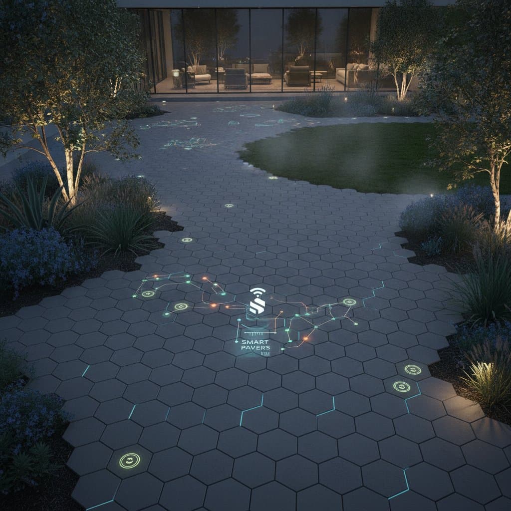 Smart Pavers Track Foot Traffic in Your Yard