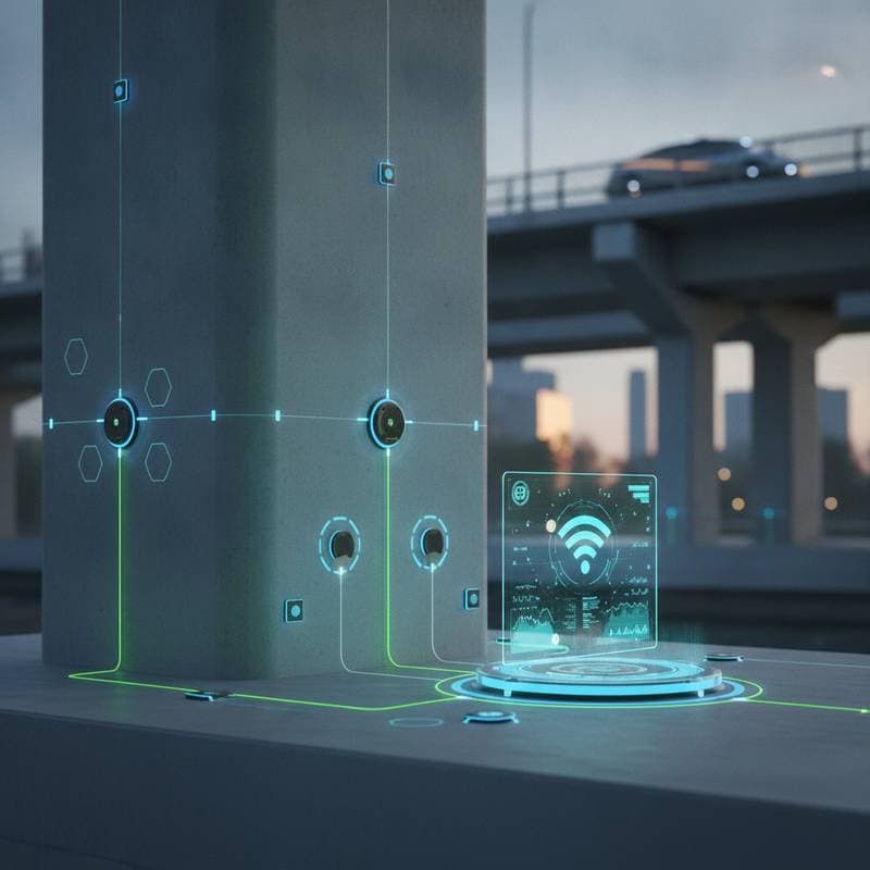 Featured image for IoT Sensors Detect Concrete Damage Before Cracks Appear