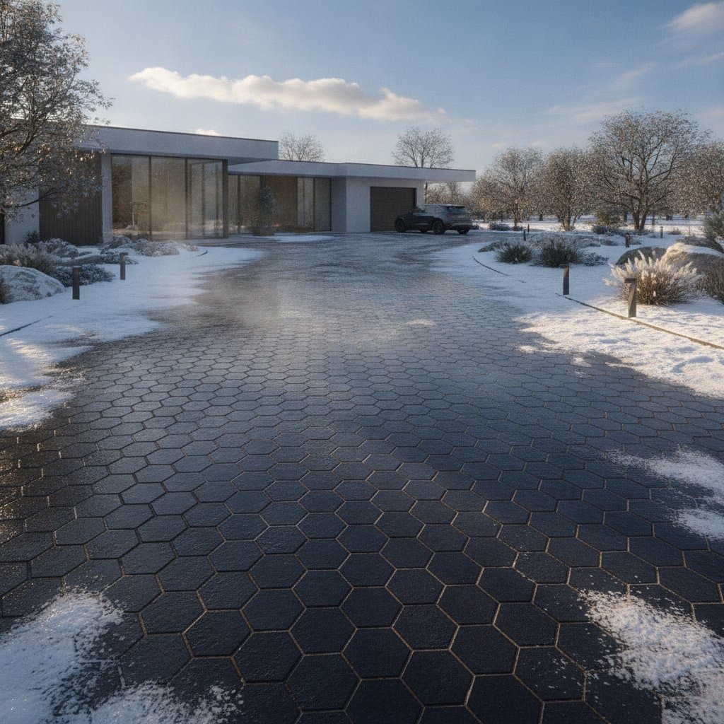 Featured image for Solar Pavers Keep Driveways Clear Without Shoveling