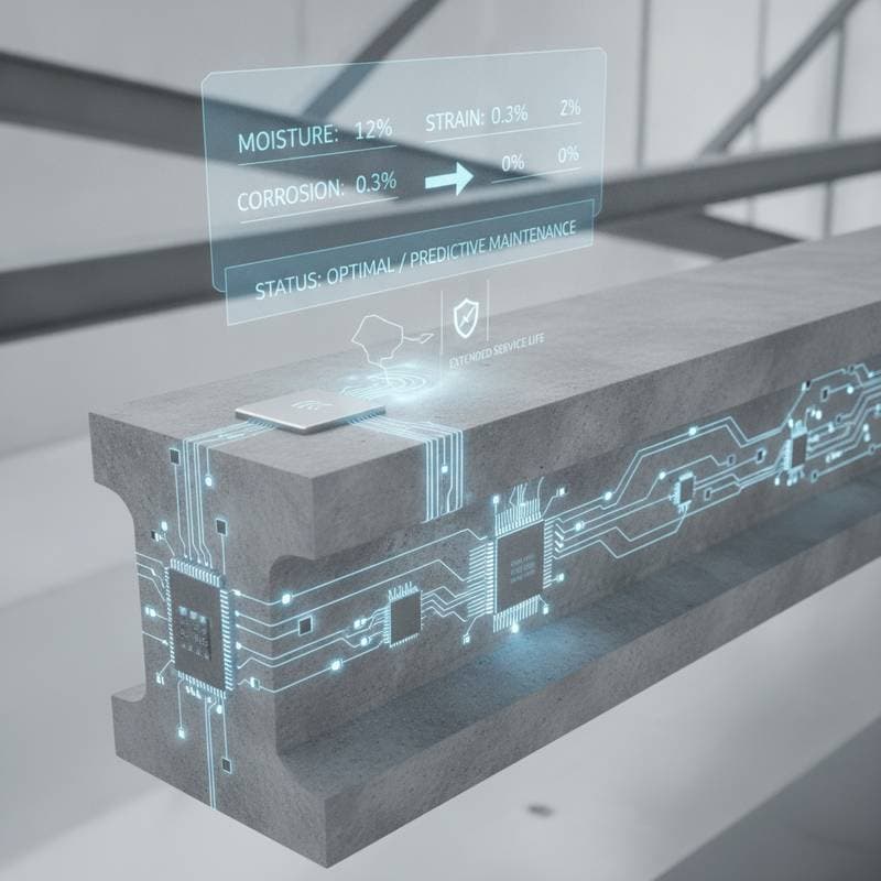 Featured image for Sensors Cast Into Concrete Predict Damage Before It Shows