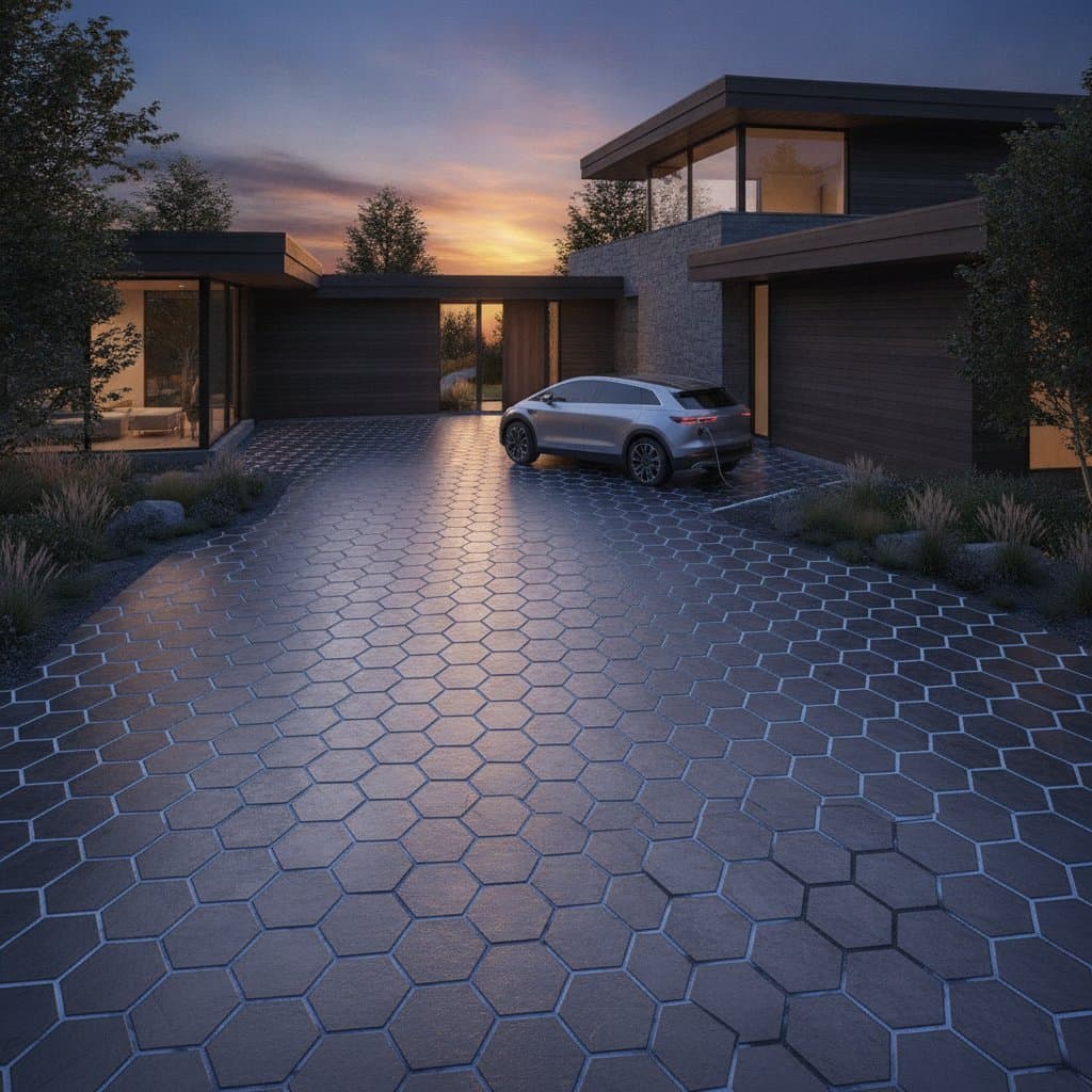 Featured image for Solar Pavers Turn Your Driveway Into a Power Plant