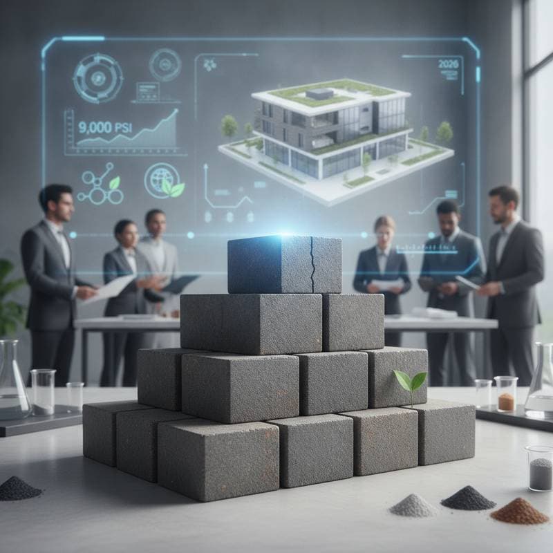 Featured image for Zero-Cement Bricks Hit 9,000 PSI by 2026