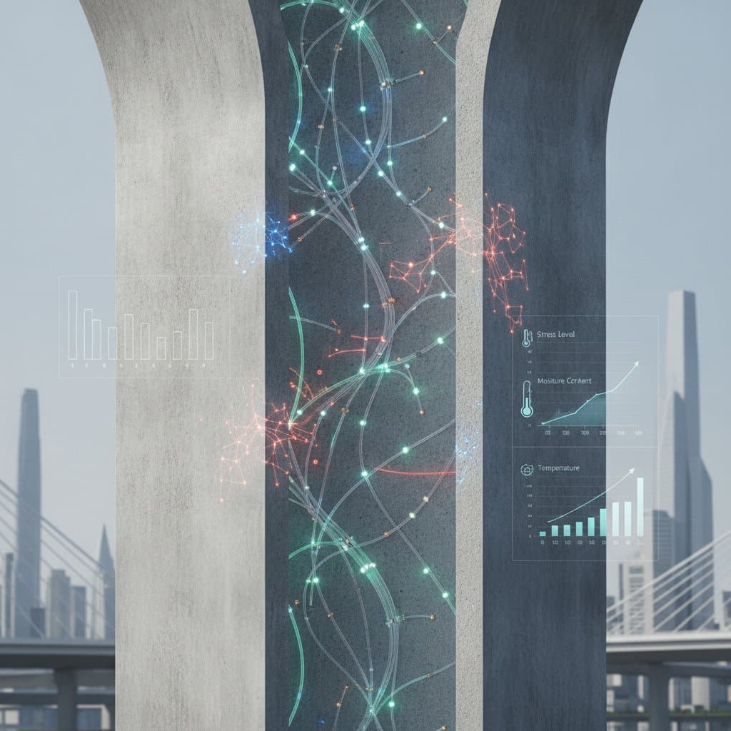 Featured image for Smart Concrete Tracks Stress Before Cracks Appear