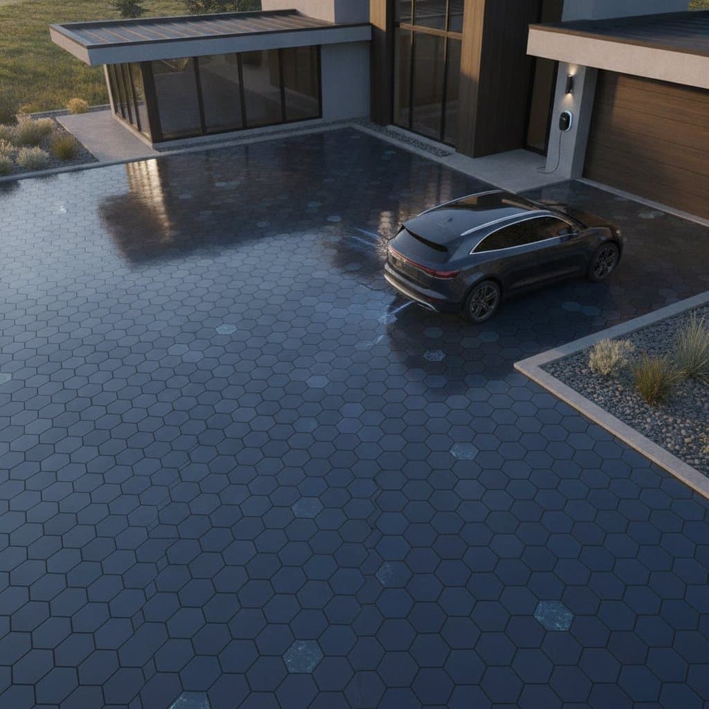 Featured image for Solar Pavers Generate Power Where Your Car Parks