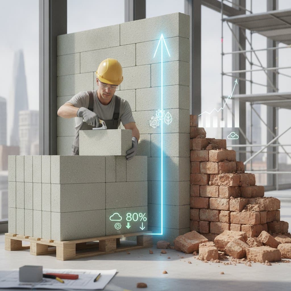 Featured image for Why Geopolymer Blocks Beat Clay Bricks for Strength