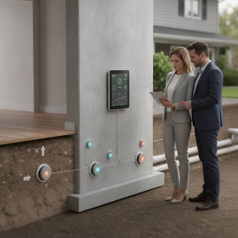 Image for Smart Sensors Catch Foundation Movement Before Cracks Form
