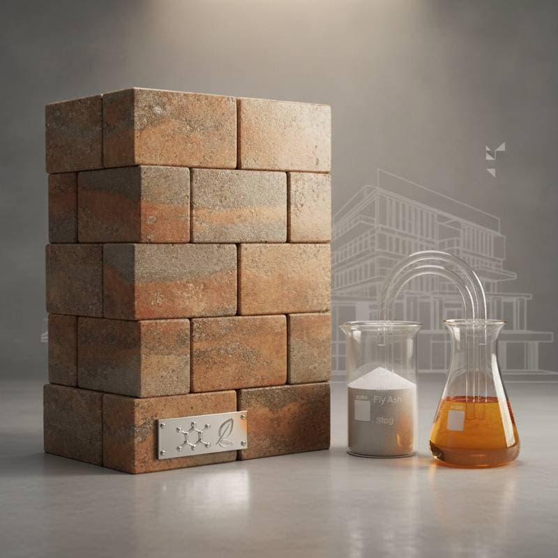 Featured image for Geopolymer Bricks Cut Carbon 70% Without Cement