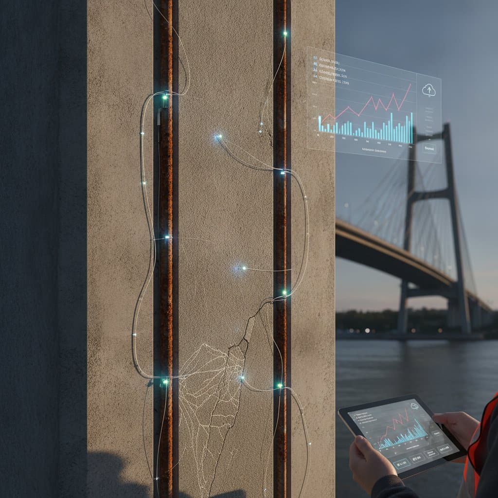 Image for Sensors Inside Concrete Catch Failures Before They Show