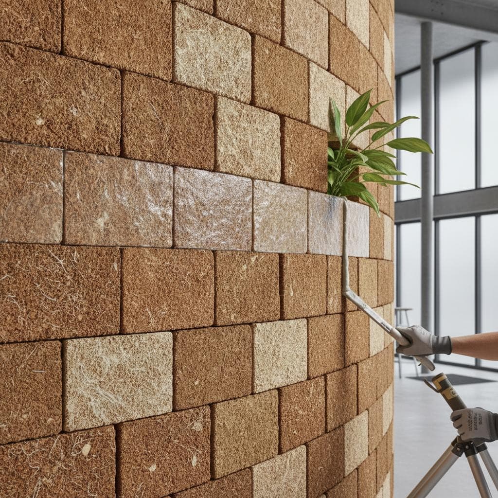 Image for Mycelium Bricks: Low-Carbon Masonry With Moisture Risks