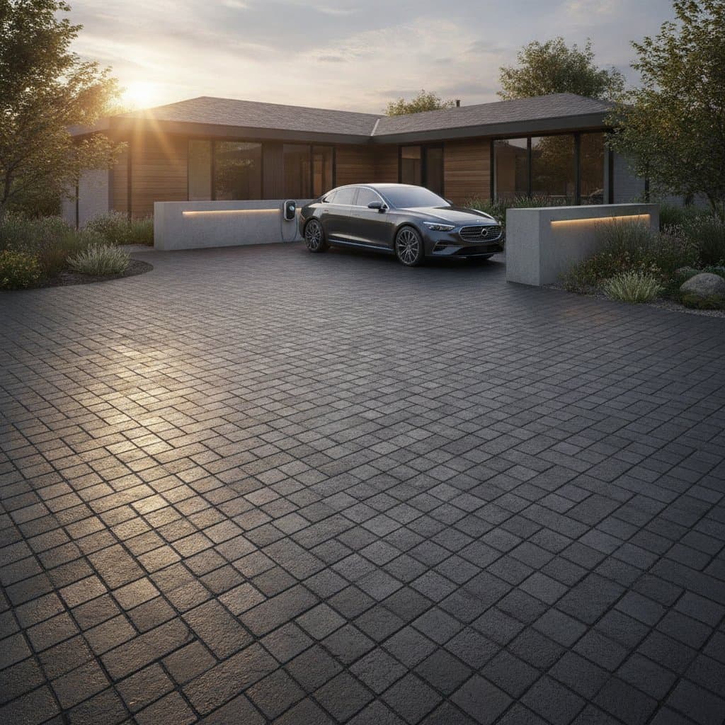 Image for Solar Pavers Turn Driveways Into Power Sources