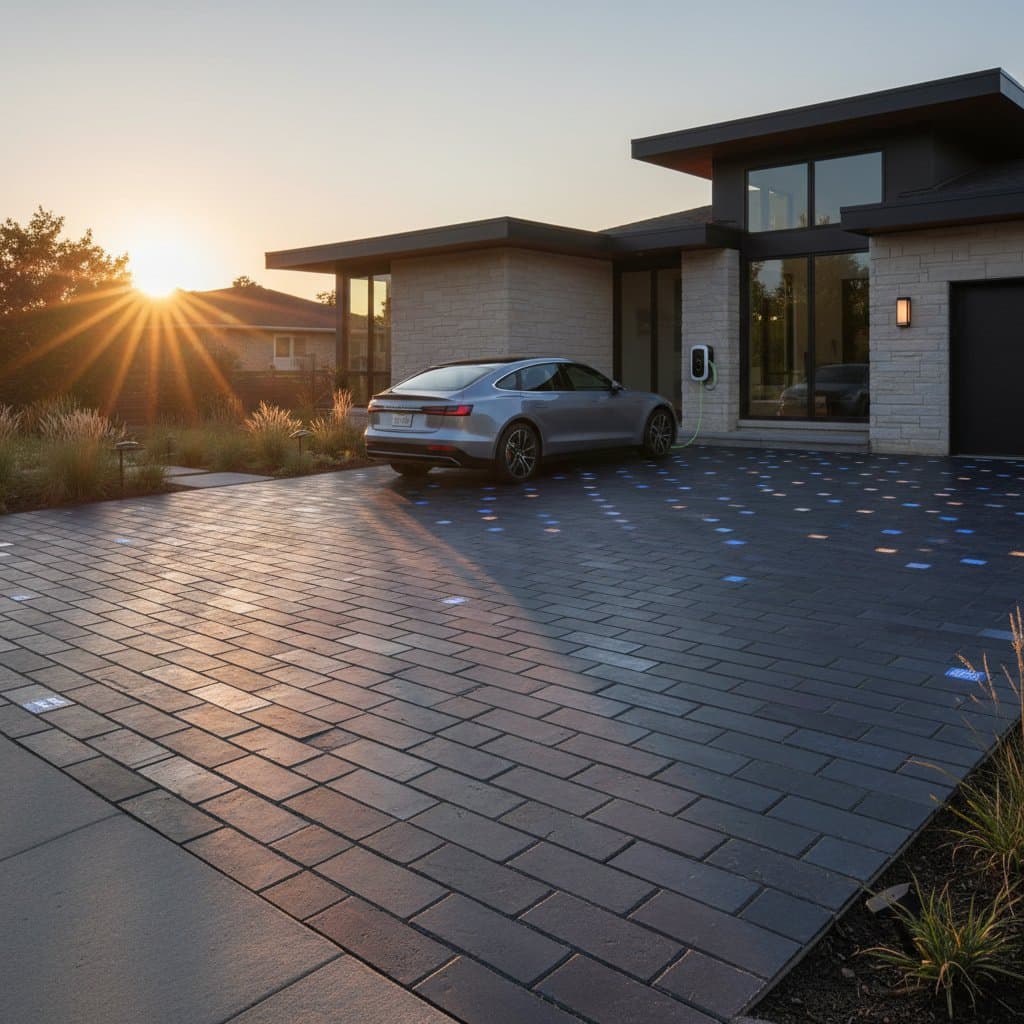 Featured image for Solar Pavers Turn Driveways Into Power Sources