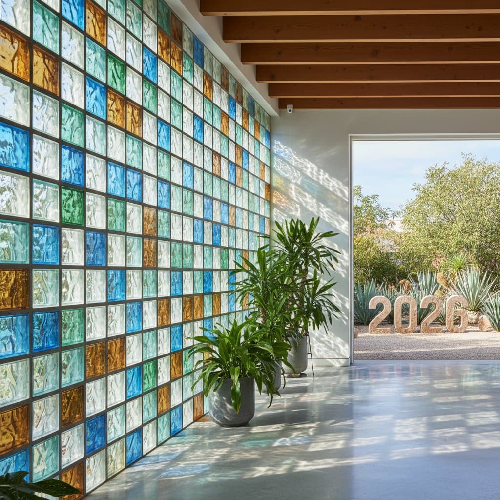 Featured image for Recycled Glass Masonry Diverts Waste Into Durable Walls