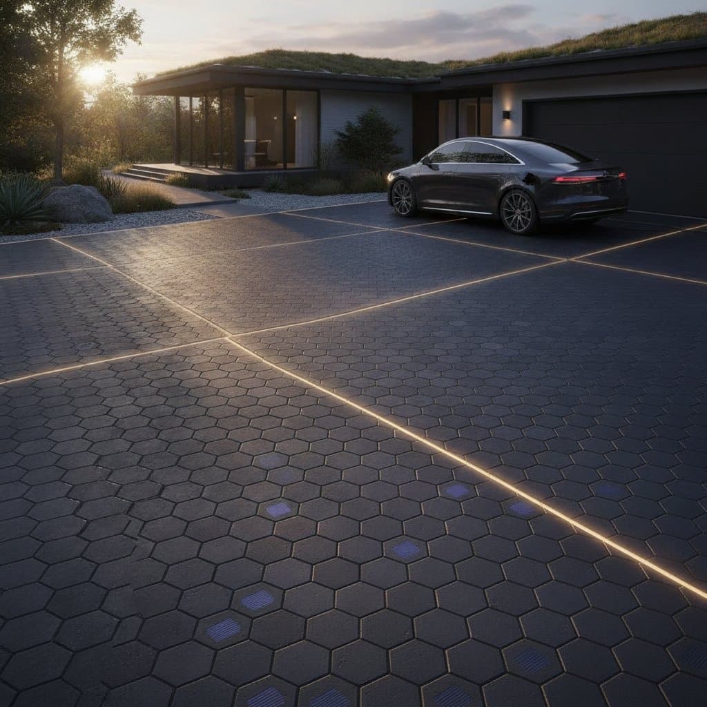 Solar Pavers Turn Driveways Into Power Sources