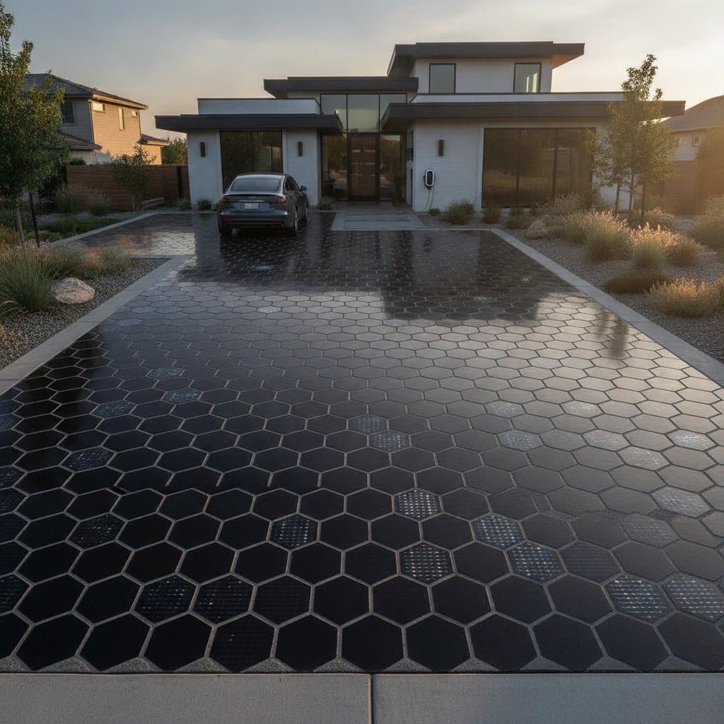 Solar Pavers Turn Driveways Into Power Generators