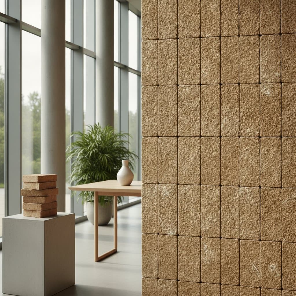 Mycelium Bricks: Fungus Blocks Rival Clay Strength