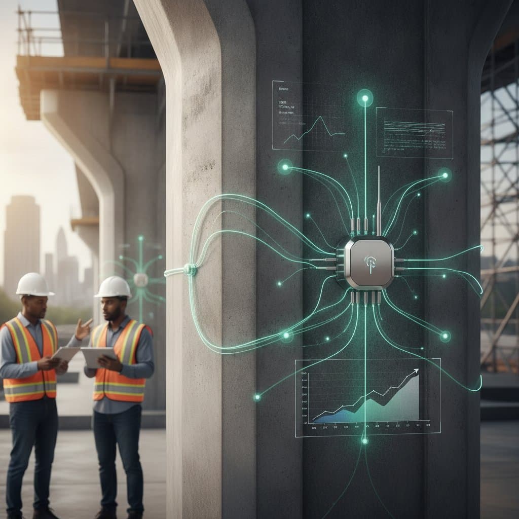 Smart Sensors Track Concrete Health in Real Time